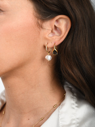 S925 Sterling Silver Pearl Earrings