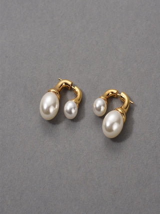Front & Back Pearl Earrings