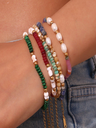 Multicolored Beaded Bracelet