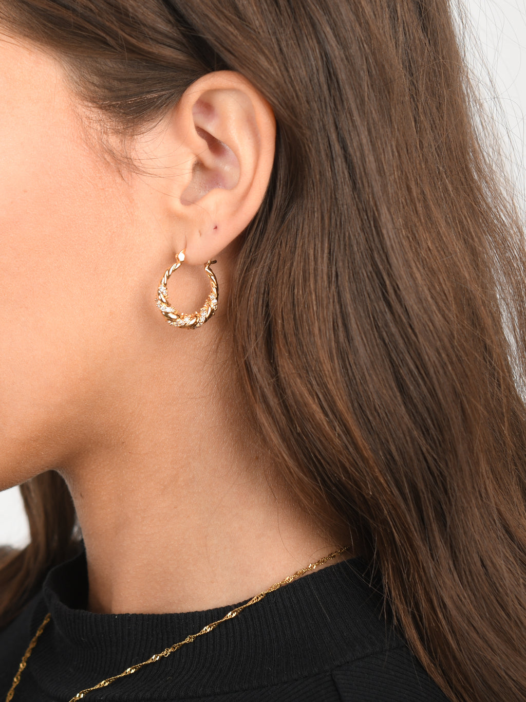 Twist Wrapped Earrings – Custom Jewelry Design Draft