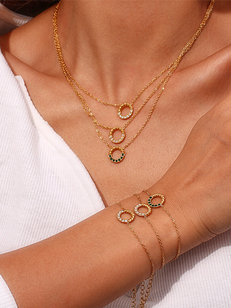 Twisted Hoop Diamond Bracelet – Custom Jewelry Design Draft