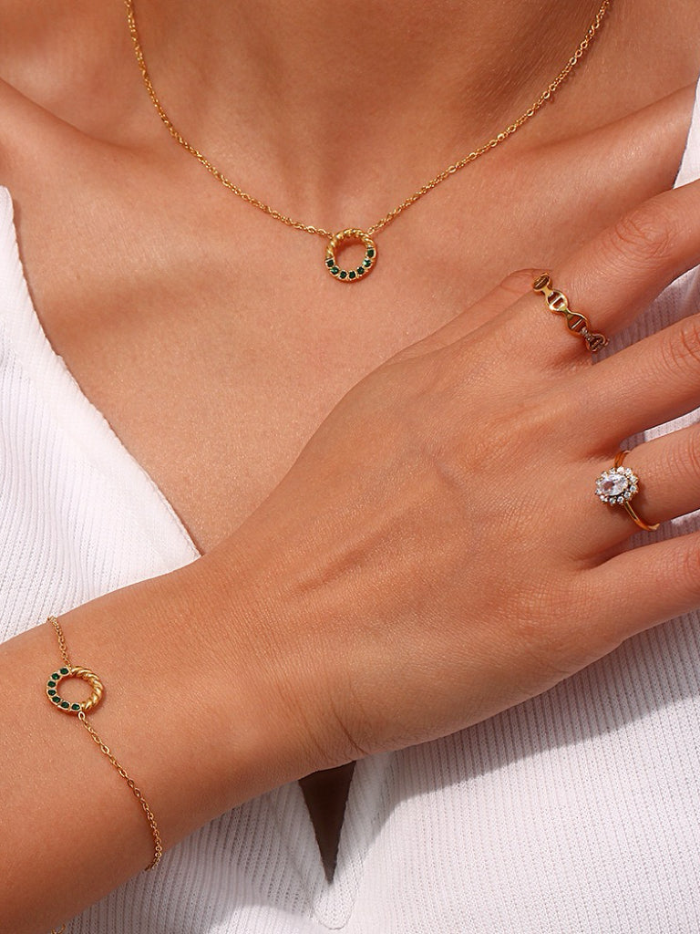 Twisted Hoop Diamond Bracelet – Custom Jewelry Design Draft